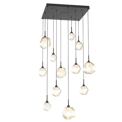 Art Twisted Square Chandelier