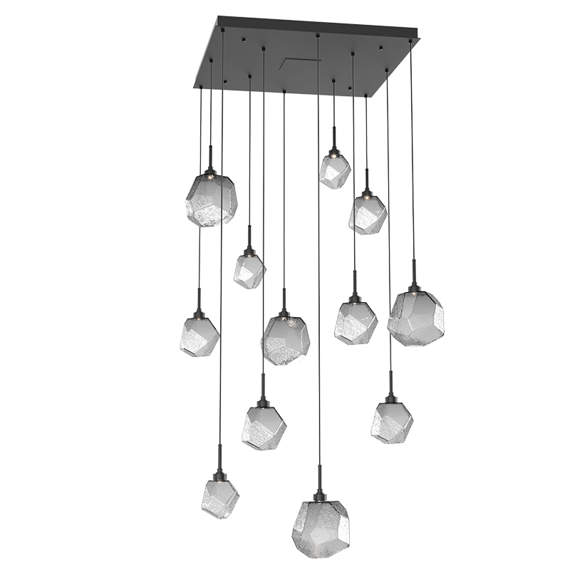 Art Twisted Square Chandelier