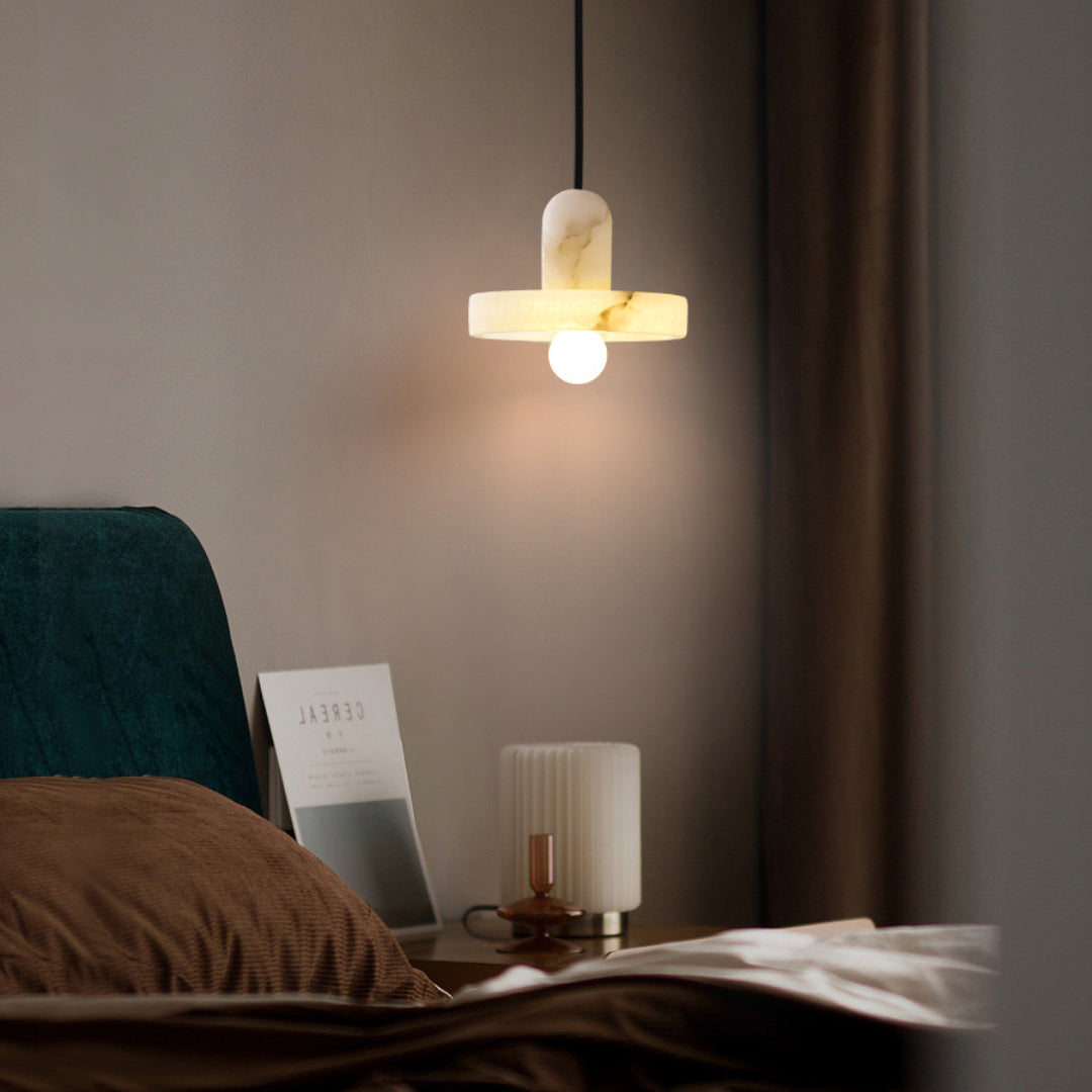 Kamilla  Alabaster Kitchen Island Pendant Lamp