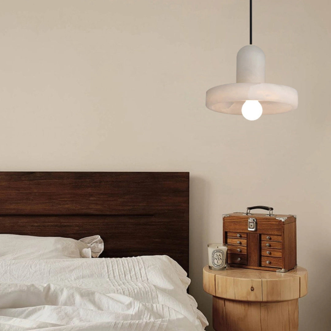 Kamilla  Alabaster Kitchen Island Pendant Lamp