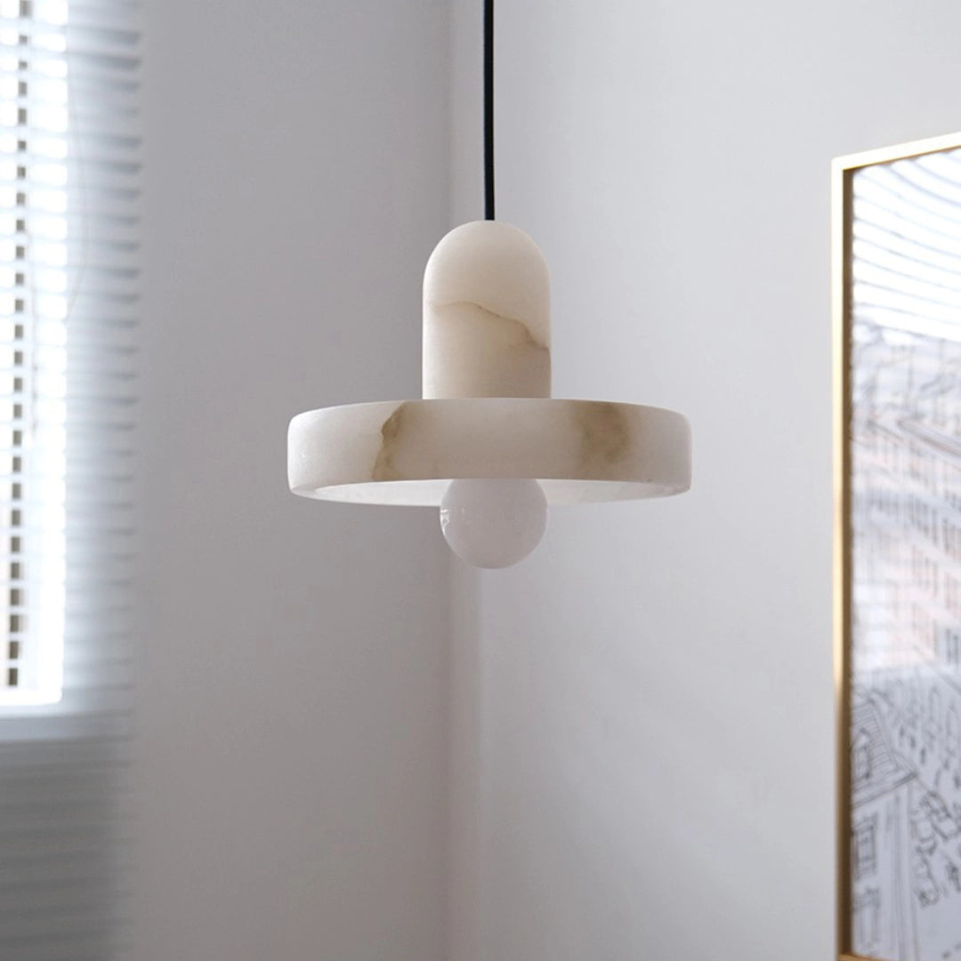 Kamilla  Alabaster Kitchen Island Pendant Lamp