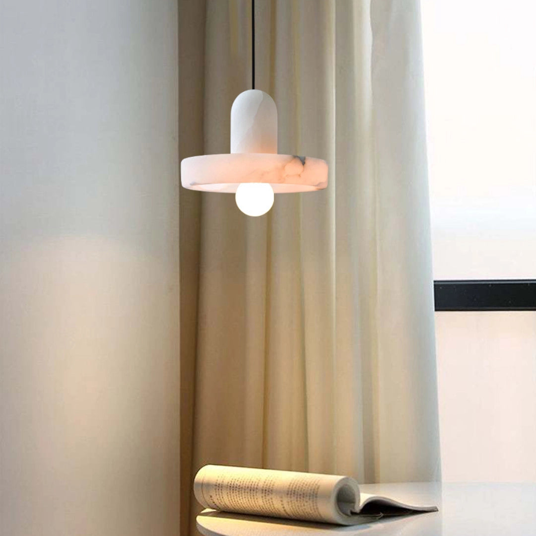 Kamilla  Alabaster Kitchen Island Pendant Lamp