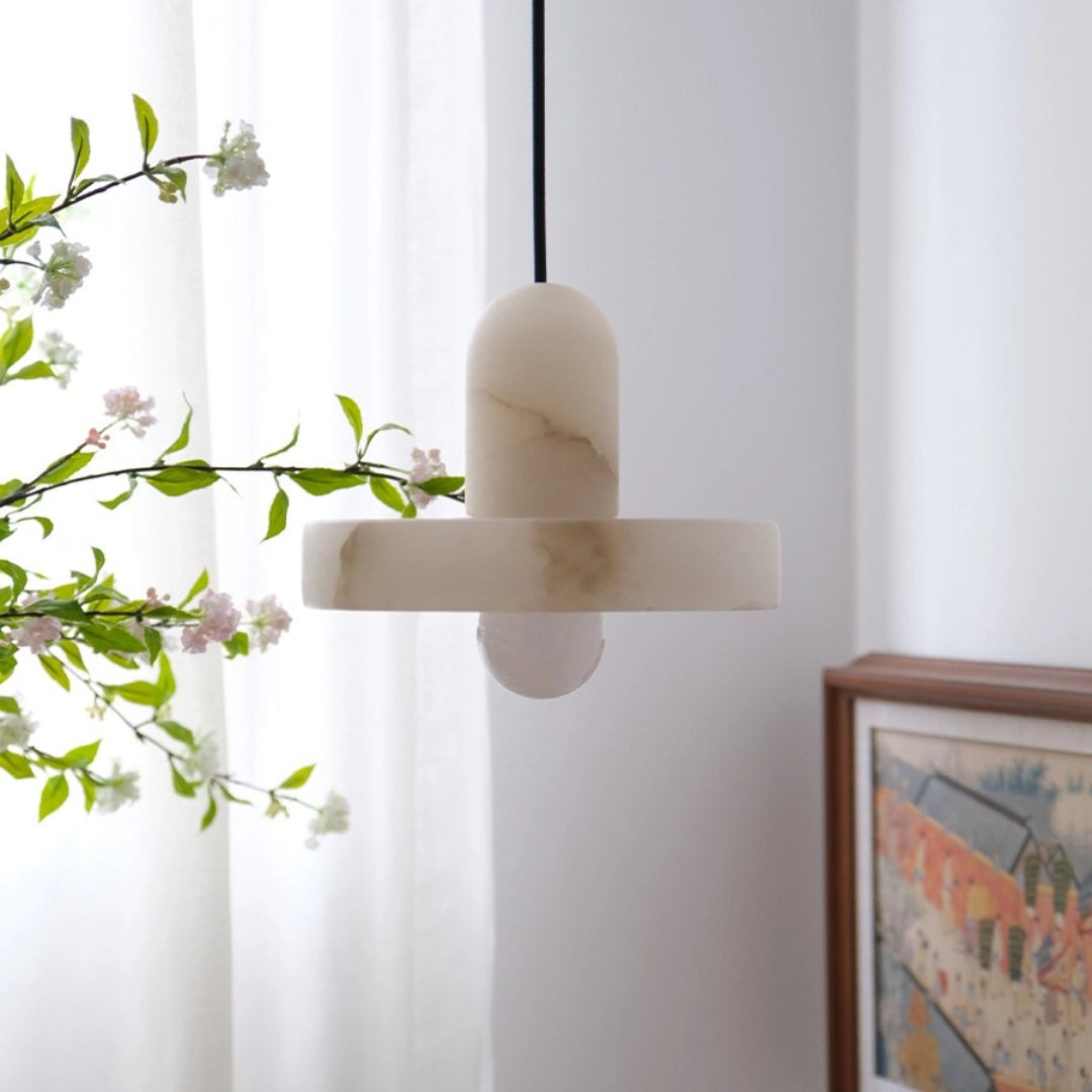 Kamilla  Alabaster Kitchen Island Pendant Lamp