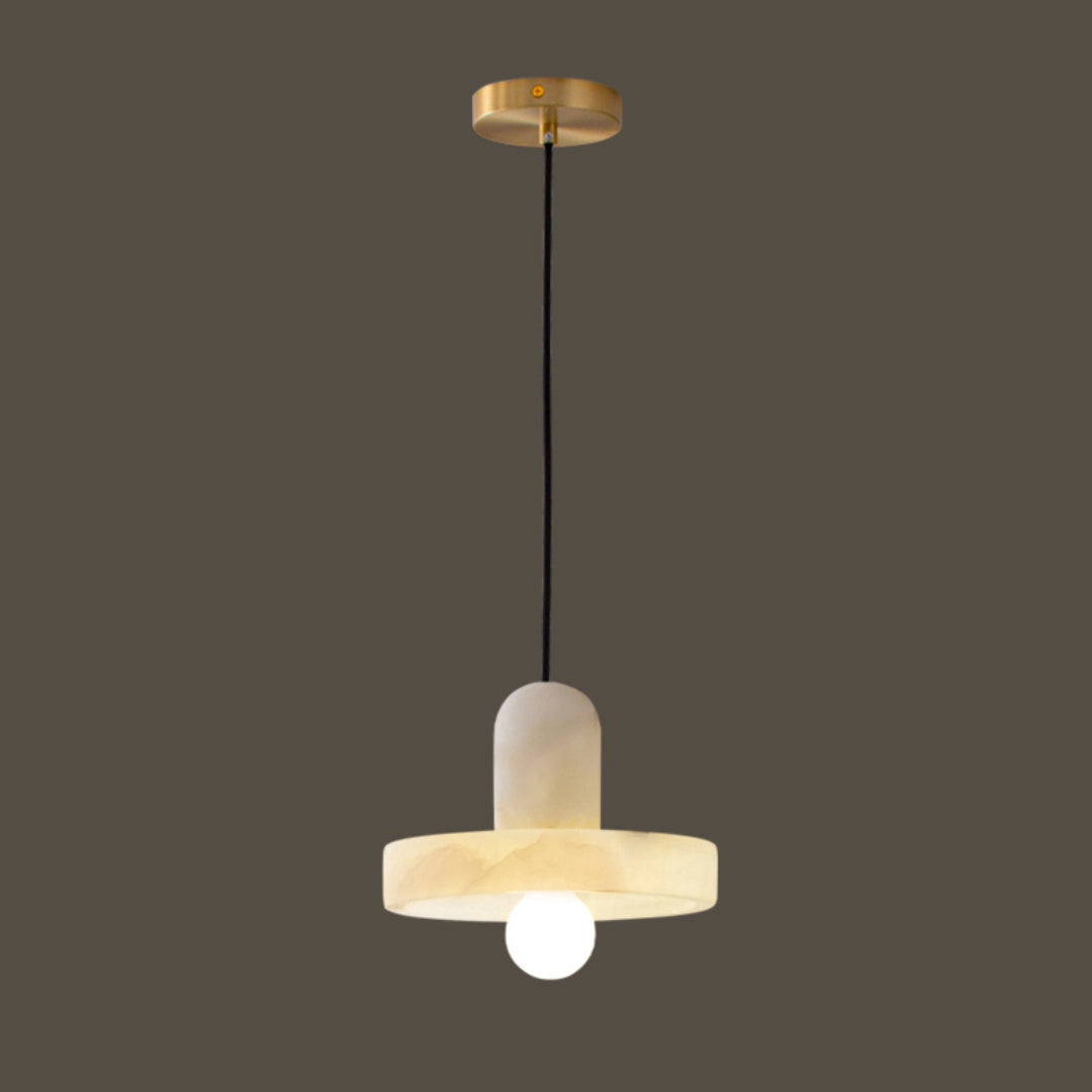 Kamilla  Alabaster Kitchen Island Pendant Lamp
