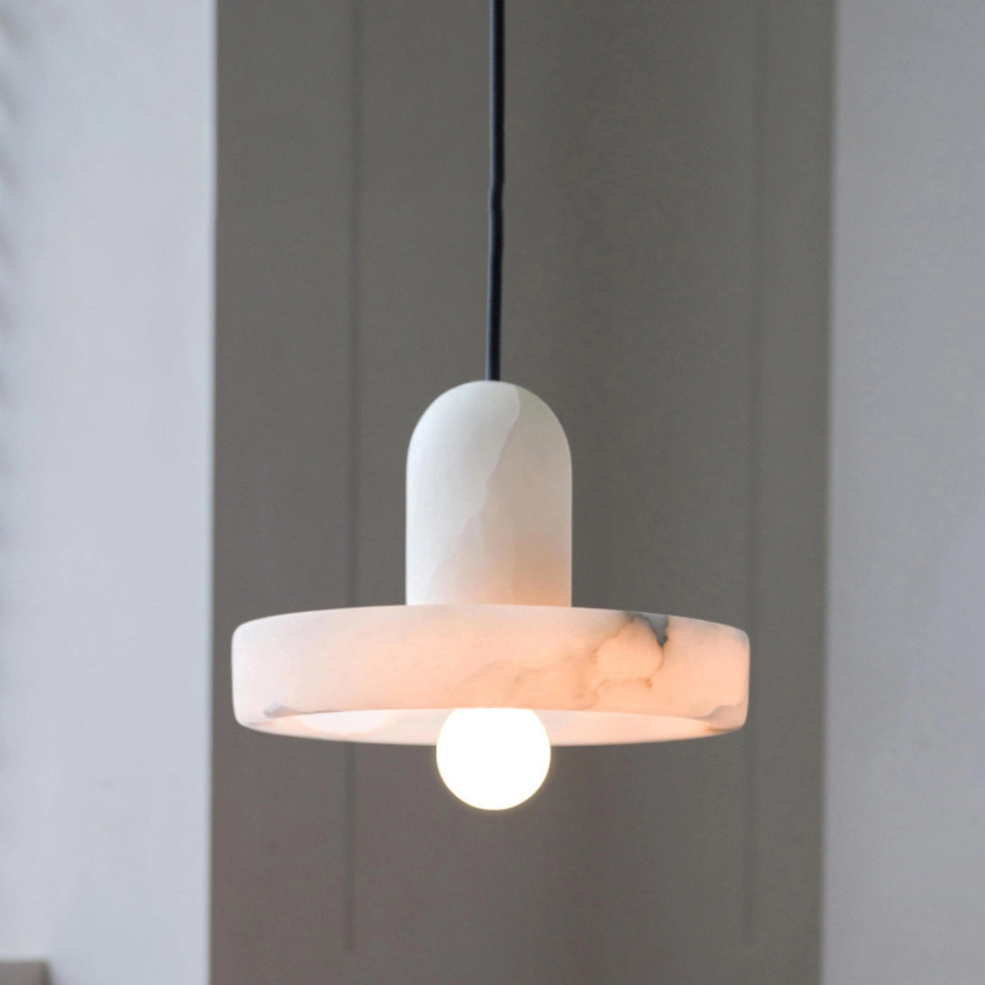 Kamilla  Alabaster Kitchen Island Pendant Lamp