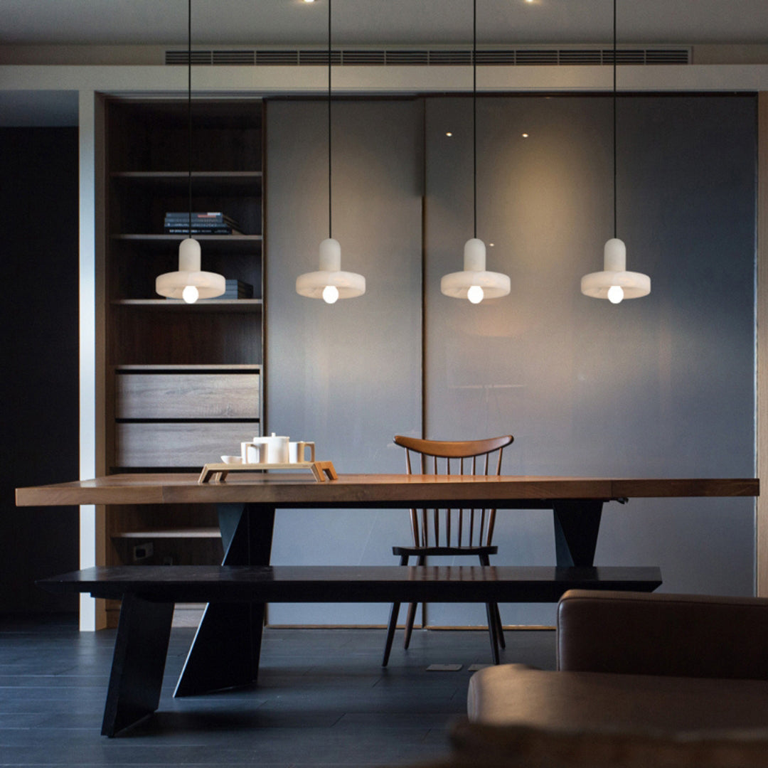 Kamilla  Alabaster Kitchen Island Pendant Lamp