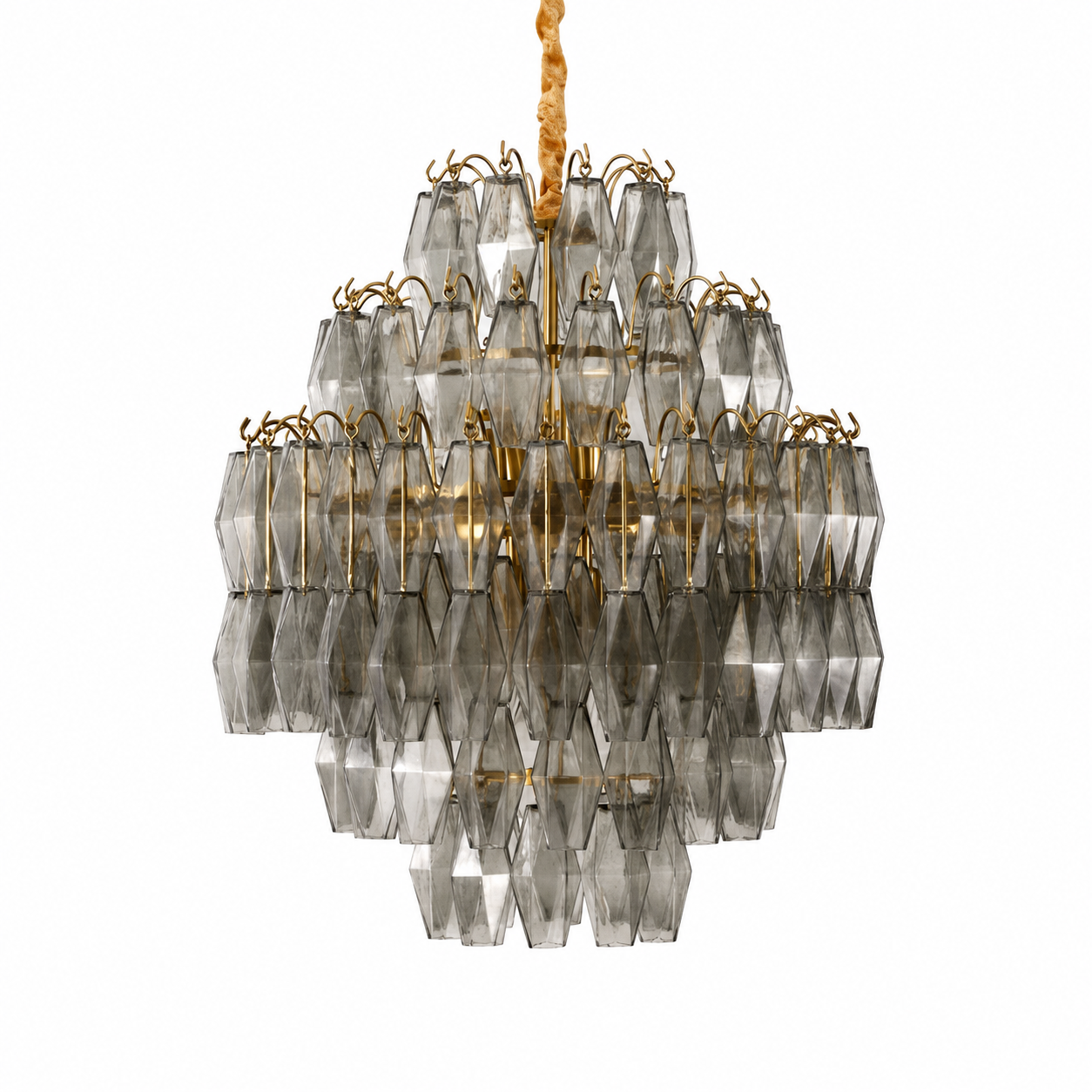 Virelle Cascade Artisan Murano Chandelier 21.7" 25.6"