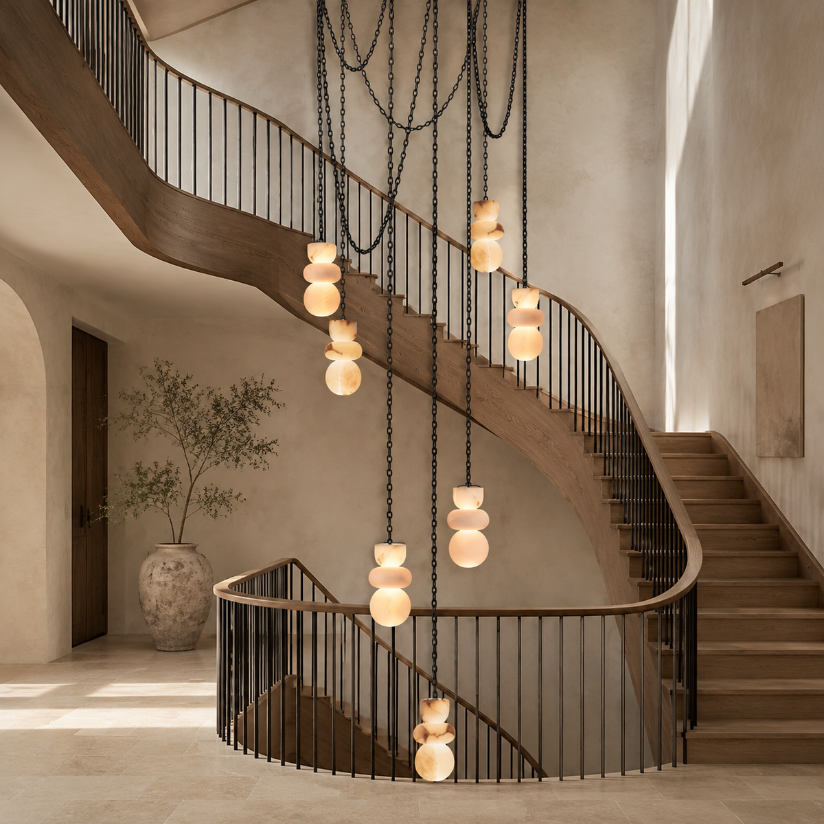 Aurelia Sculptural Modern Chandelier