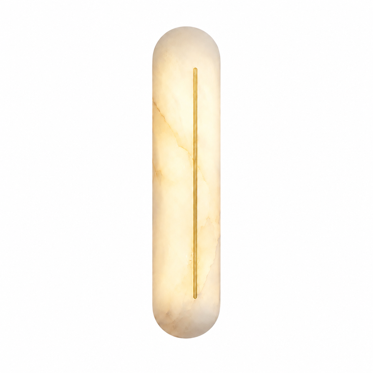 Valora Spanish Alabaster Minimalist Wall Sconce 18.1"