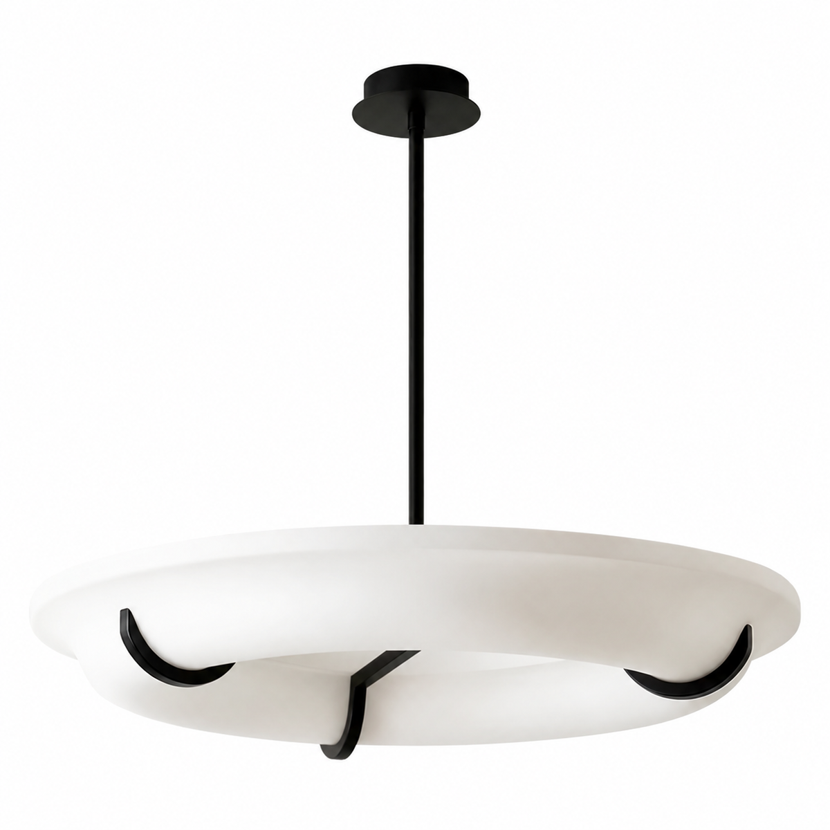 Halo Drift Sculptural Modern Chandelier