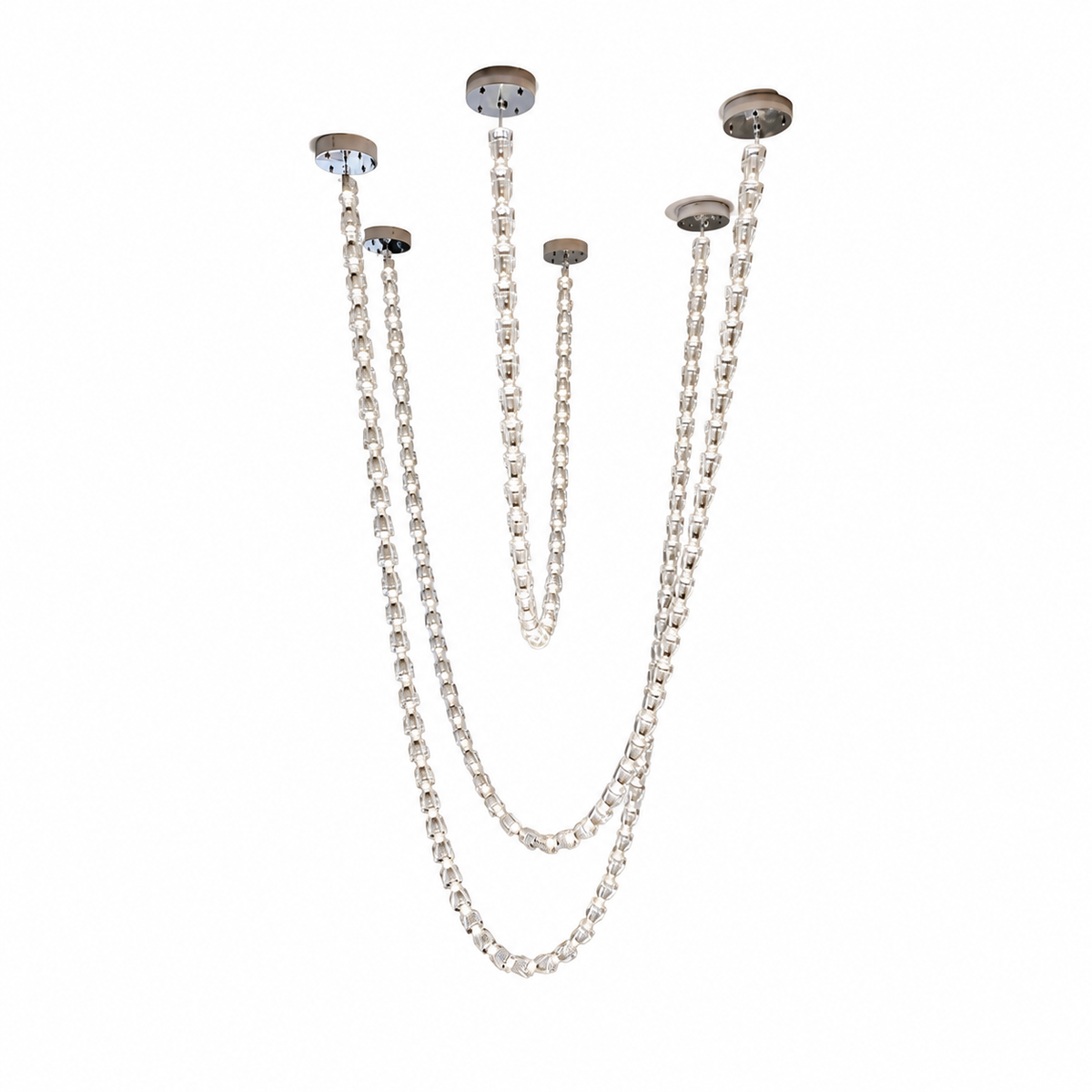 Versailles Veil Cascading Crystal Chandelier