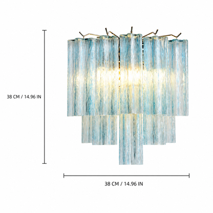 Floravia Murano-Style Glass Wall Sconce