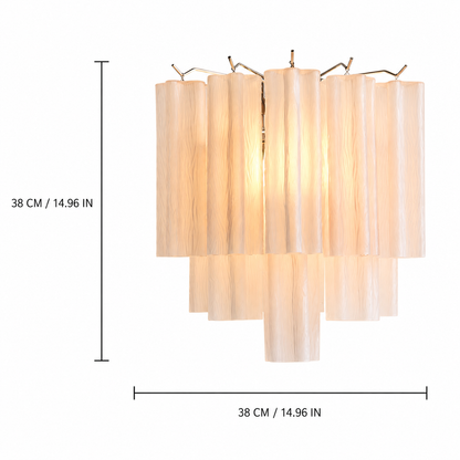 Floravia Murano-Style Glass Wall Sconce