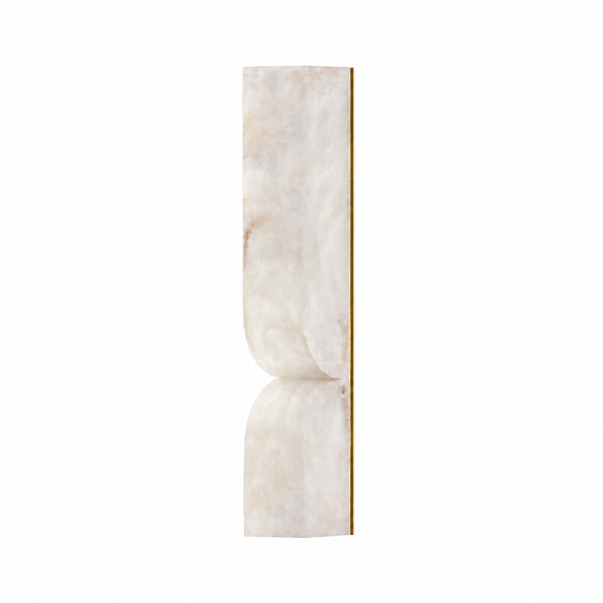 Avenor Spanish Alabaster Minimalist Wall Sconce 13.8" 23.6"