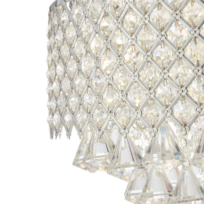 Cinderella Crystal Round Chandelier 12 Light