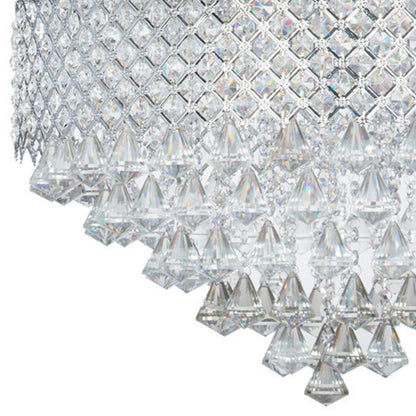 Cinderella Crystal Round Chandelier 12 Light