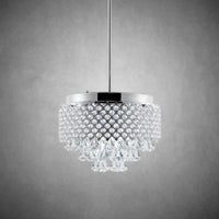 Cinderella Crystal Round Chandelier Pendant