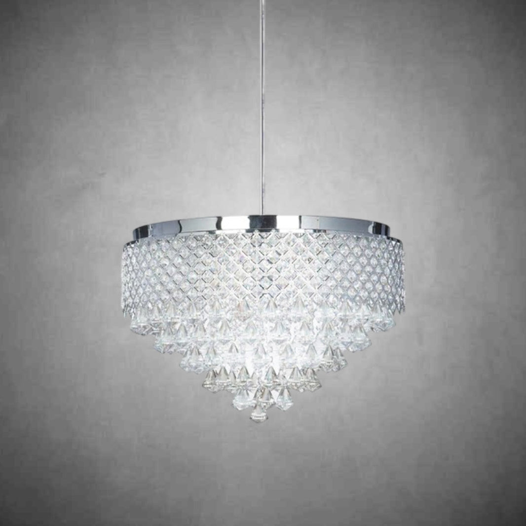 Cinderella Crystal Round Chandelier