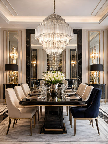Clear Grande Palermo Chandelier - Vakkerlight