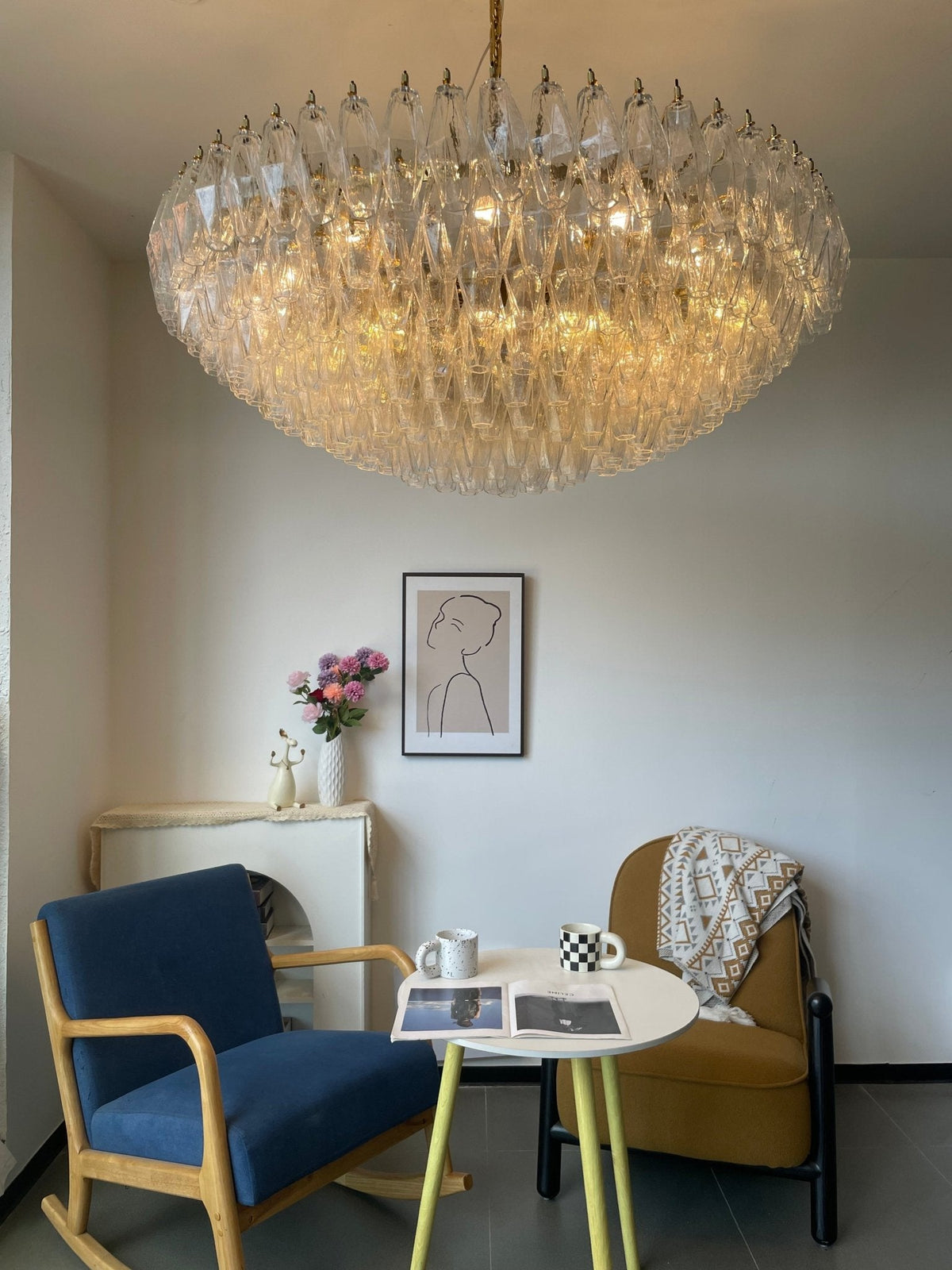 Clear Sorrento Chandelier - Vakkerlight