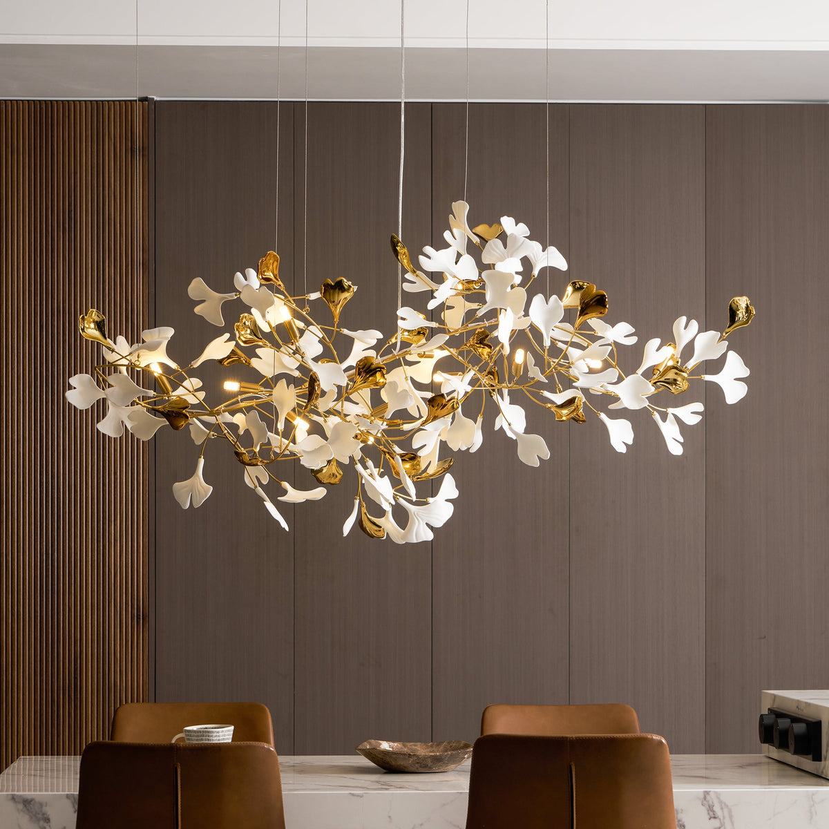 Gingko Combination Chandelier - Vakkerlight
