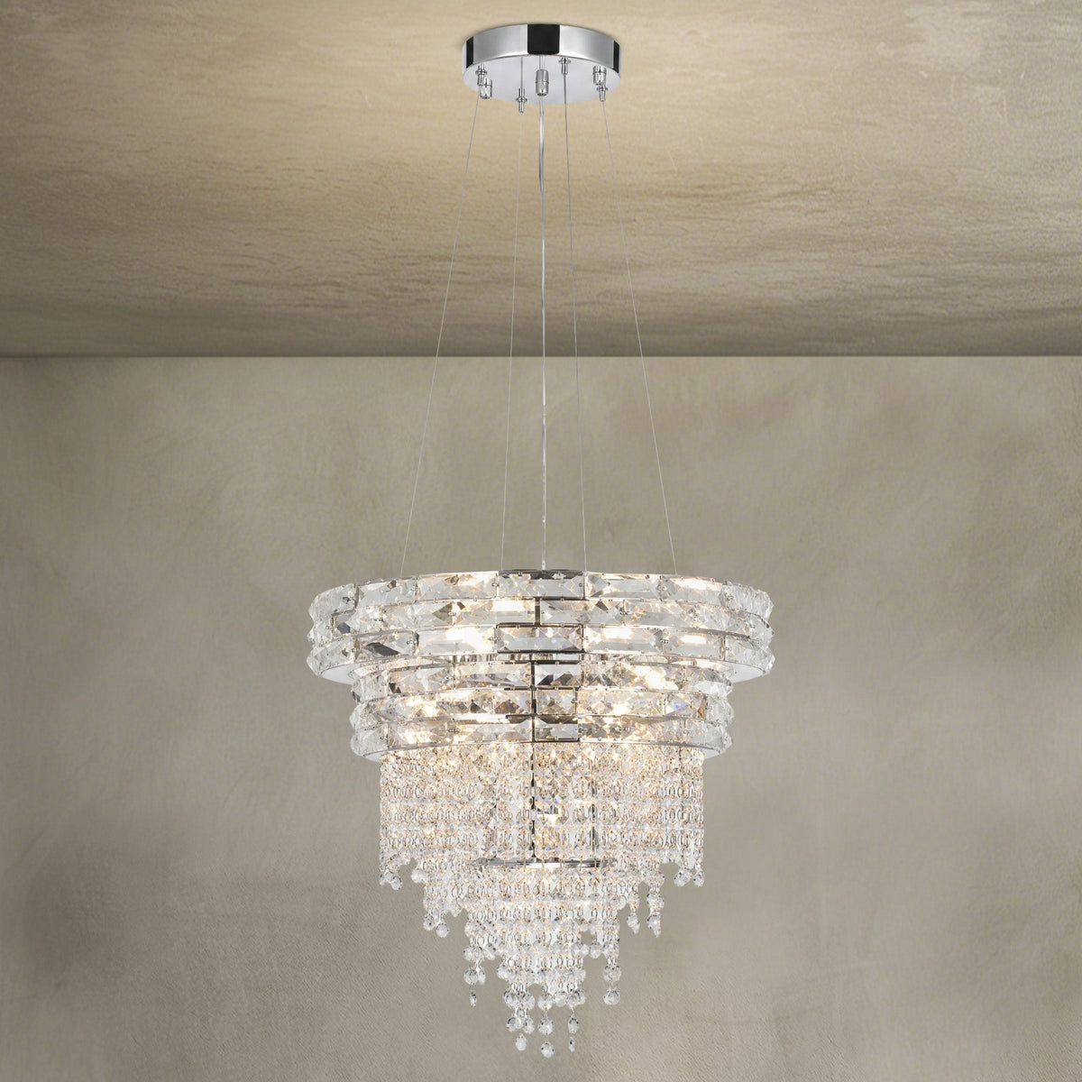 Corona Crystal Chandelier
