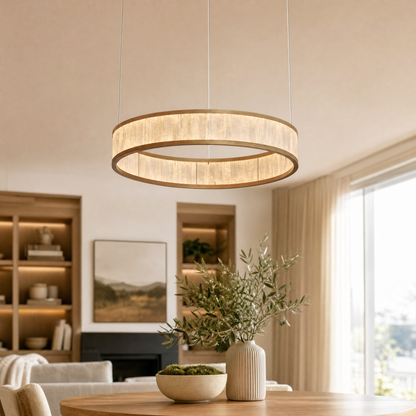 Crystara Modern Natural Stone Chandelier