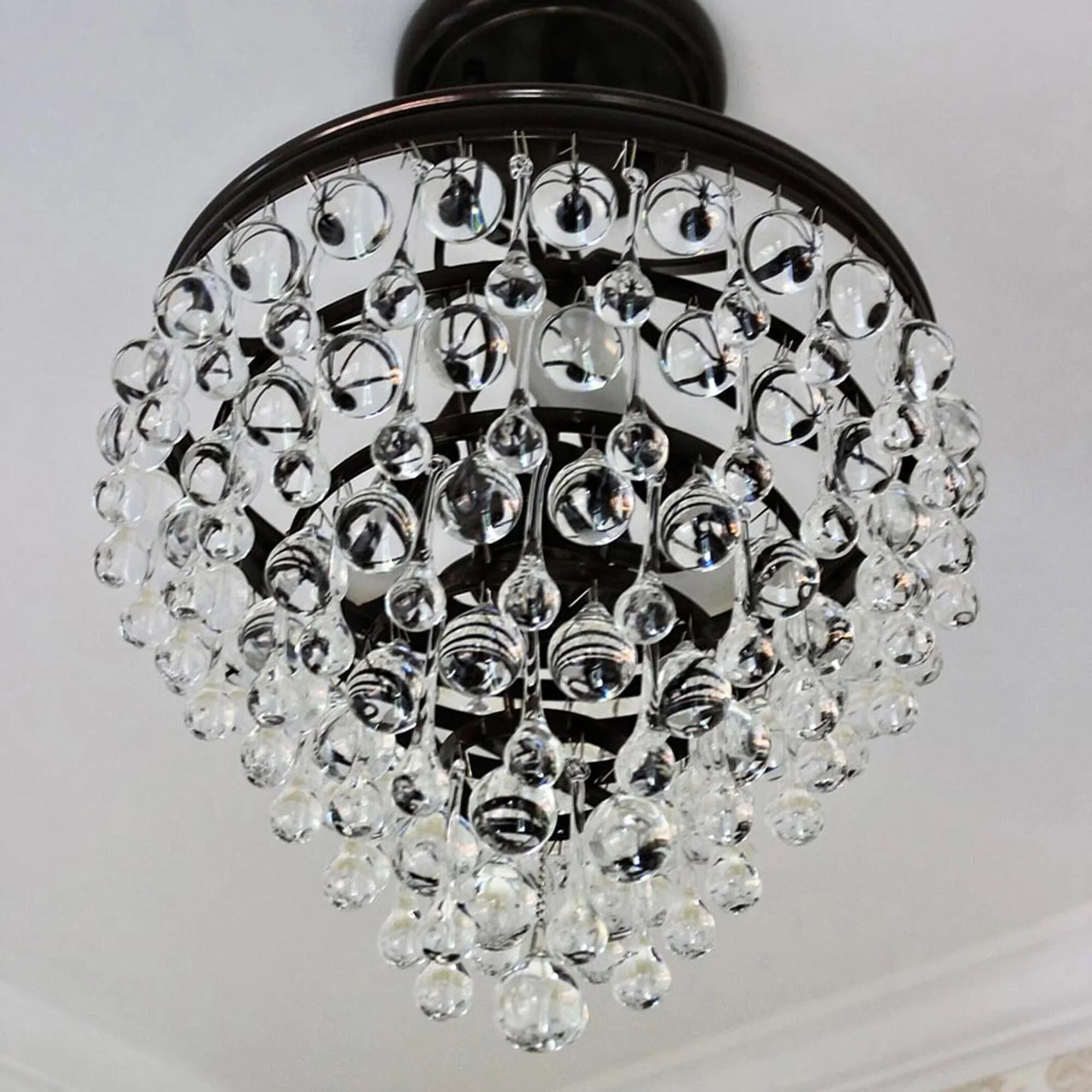 Calypso 13 Inch 3 Light Semi Flush Mount