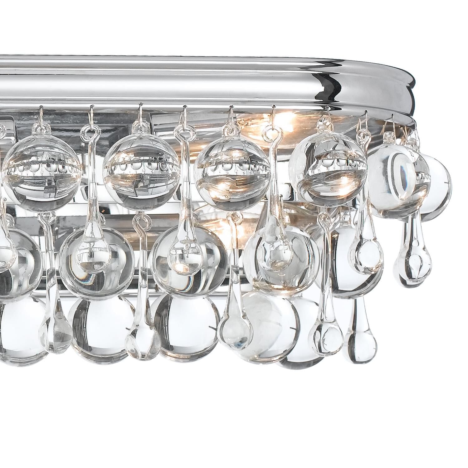Calypso 33-Inch 8-Light Crystal Bath Vanity Light