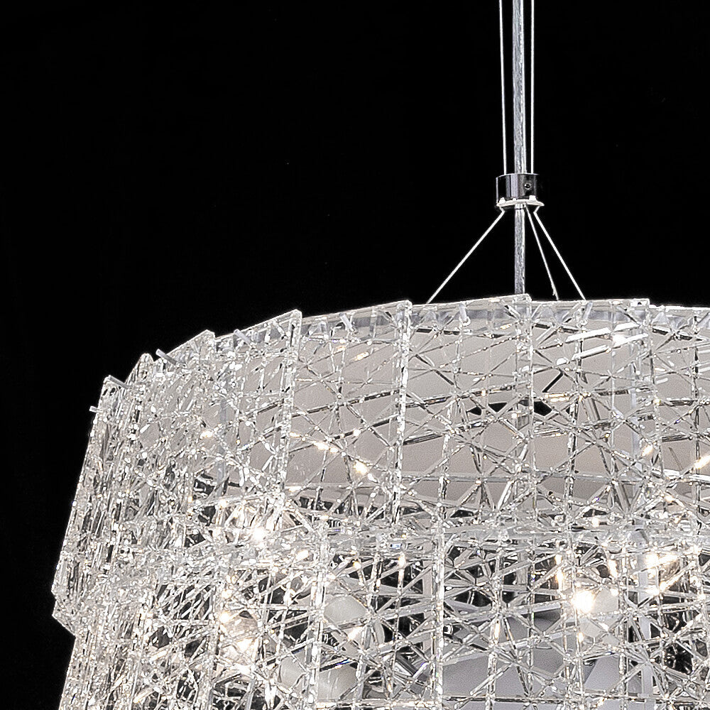 Tuile De Cristal Frozen Arcadian Crystal Chandelier