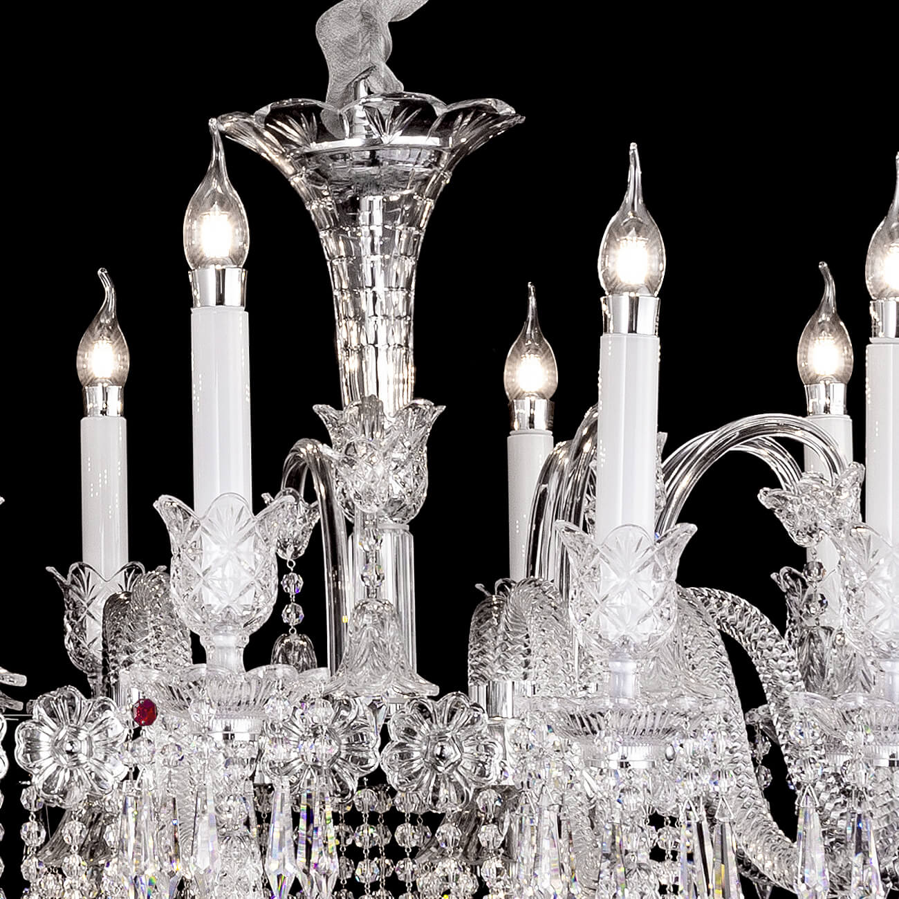 Arcadian Bell Dining Crystal chandelier