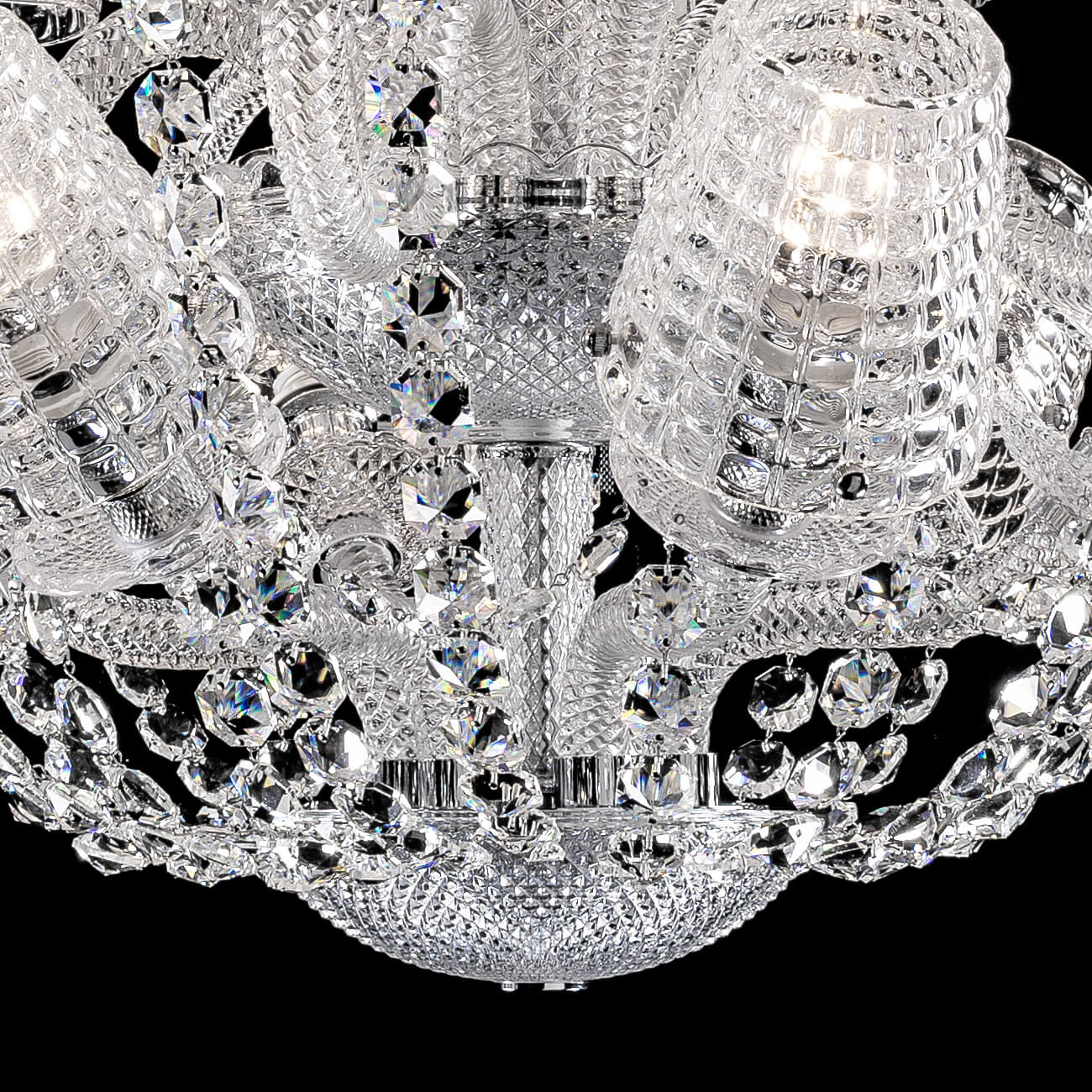 Arcadian Le Roi Soleil Crystal Chandelier