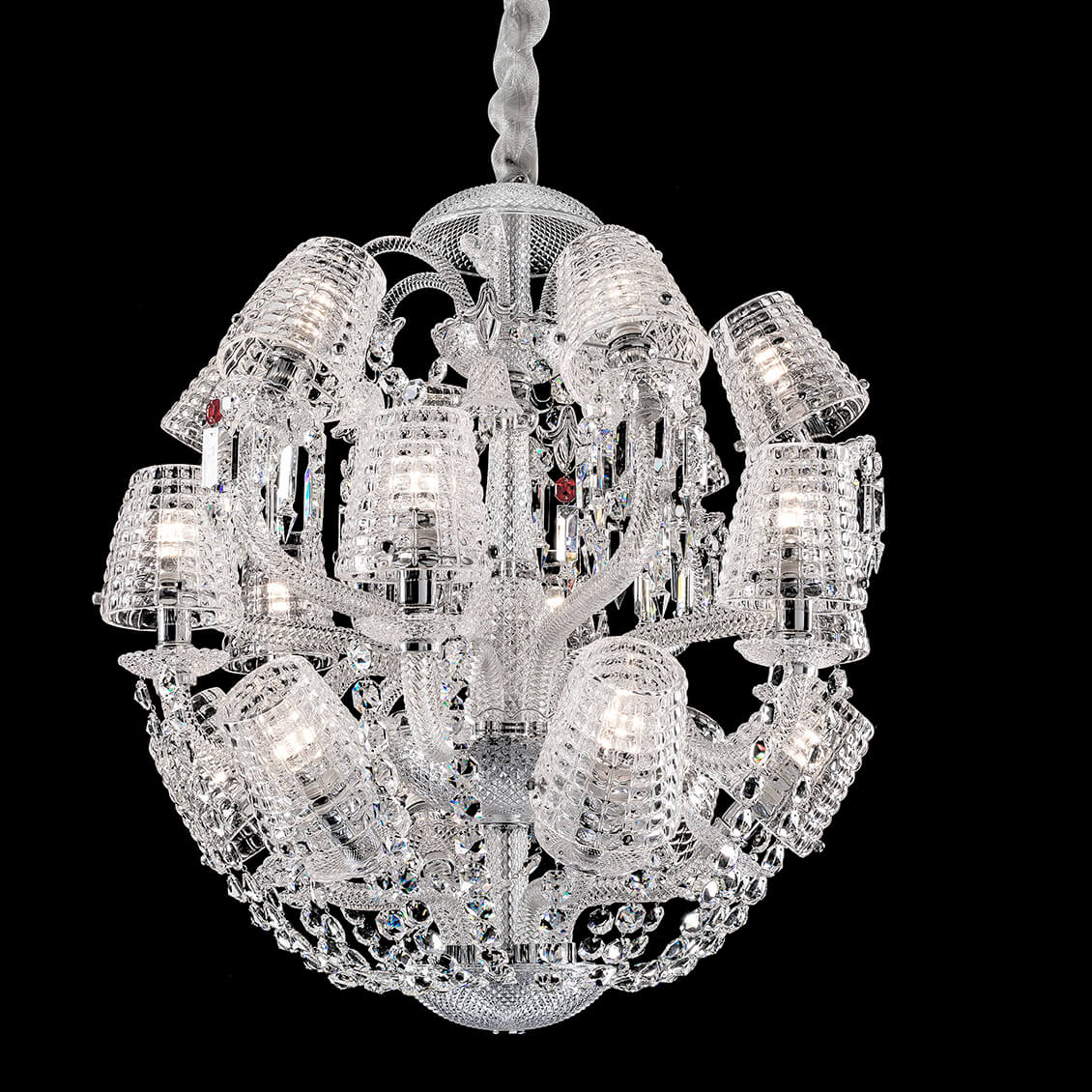 Arcadian Le Roi Soleil Crystal Chandelier