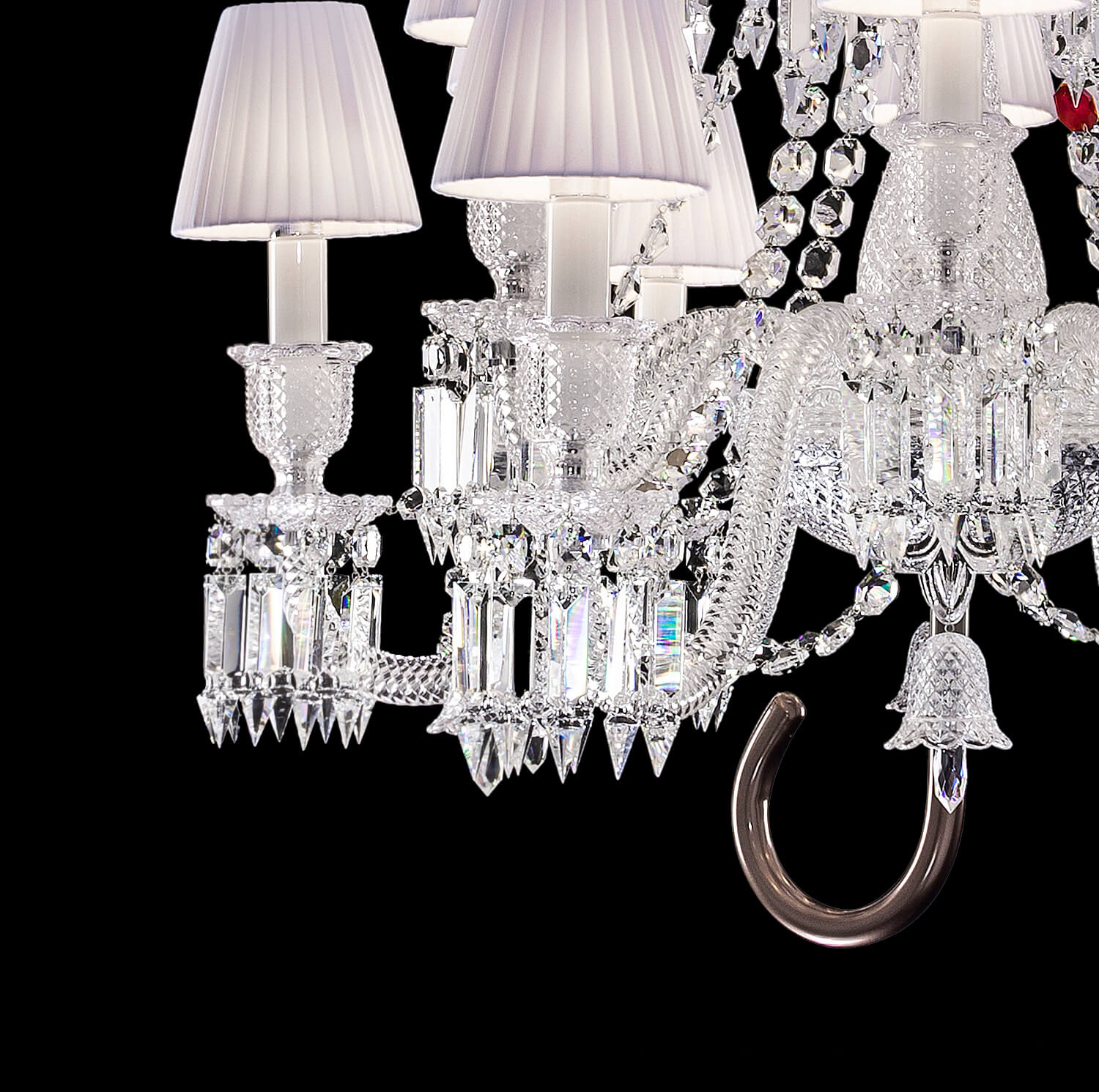 Arcadian Style Marie Coquine Crystal Chandelier