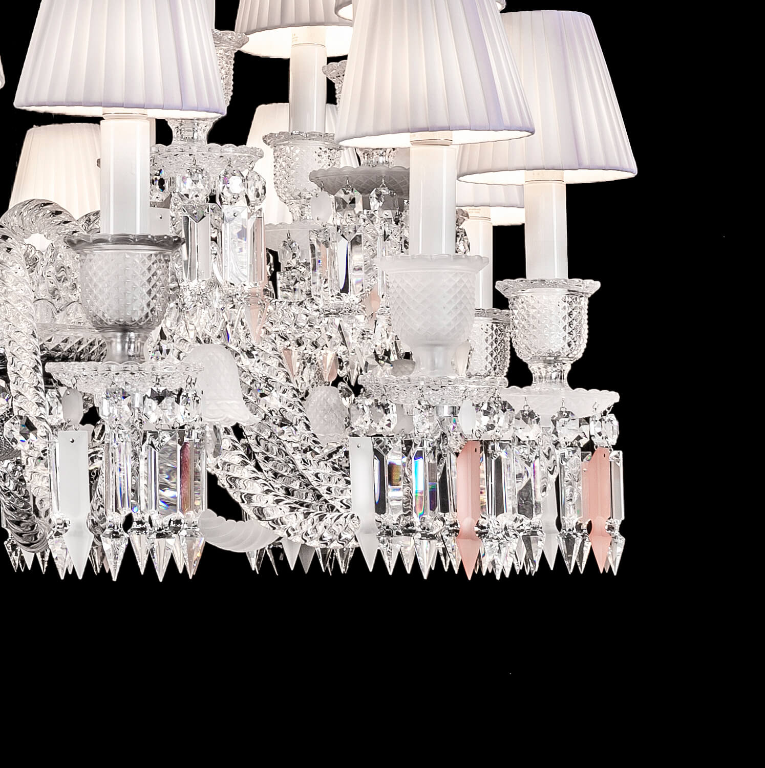 Arcadian Short Neck Zenith Crystal Chandelier