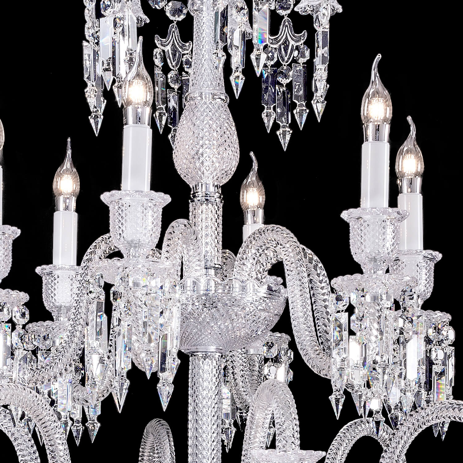 Arcadian Luxury Solstice Crystal Chandelier