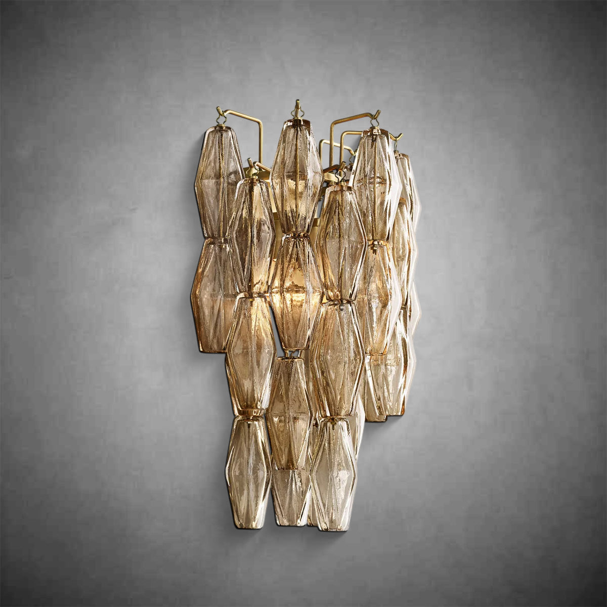 Eclipsia Glass Wall Sconce Fixture