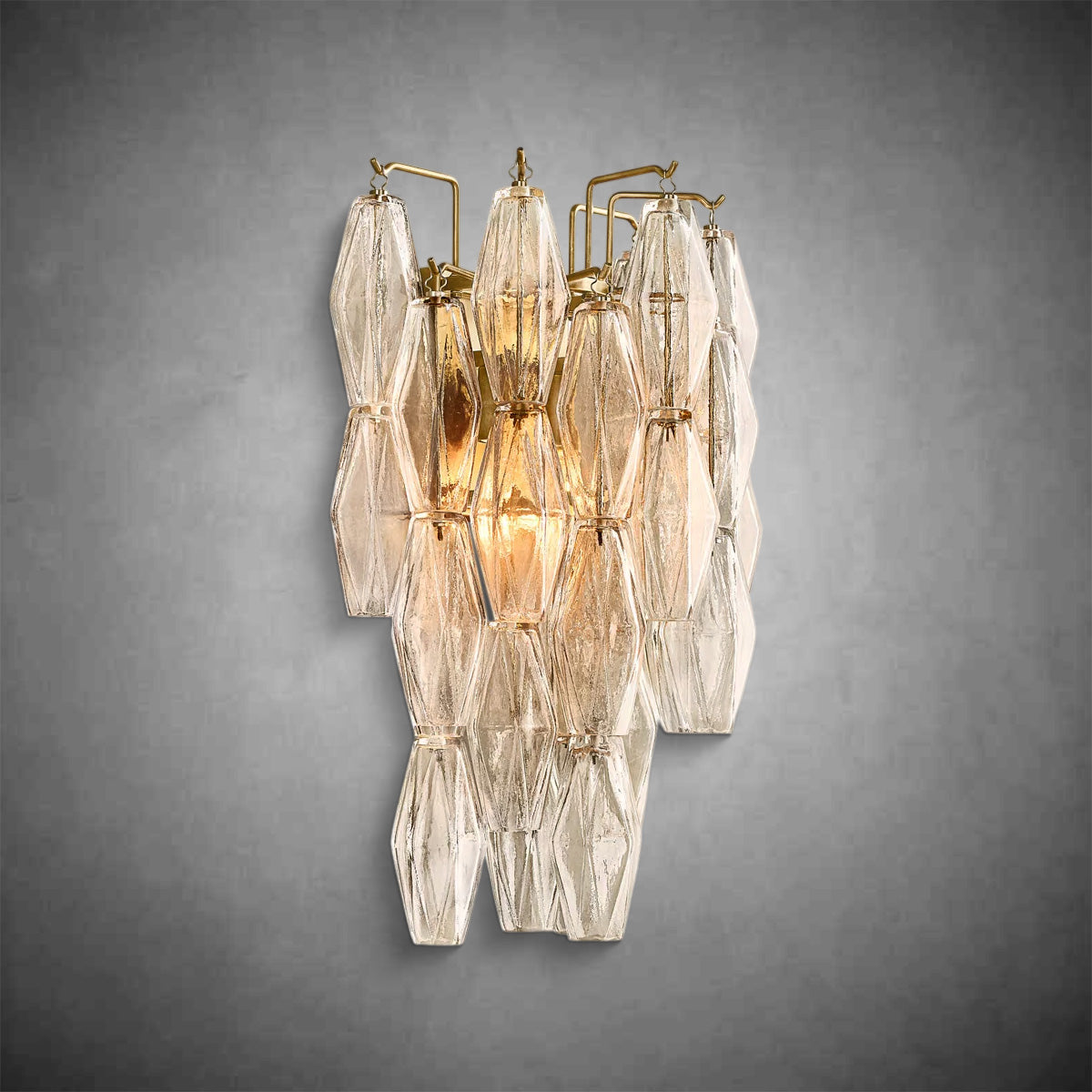 Eclipsia Glass Wall Sconce Fixture