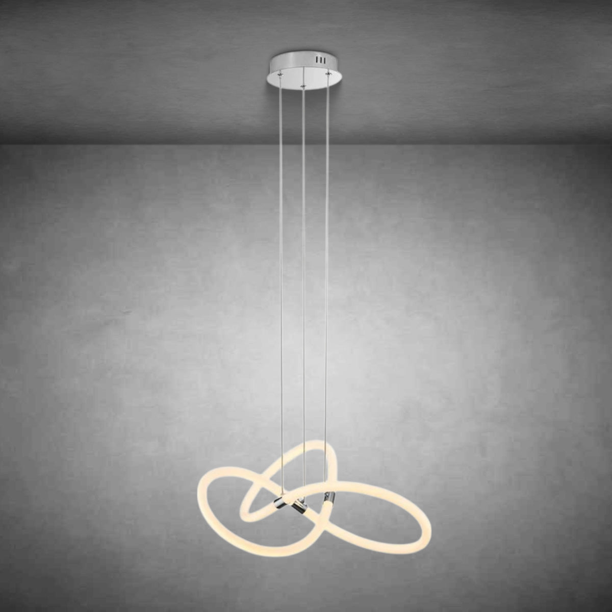 Daisy LED Adjustable Chandelier Chrome