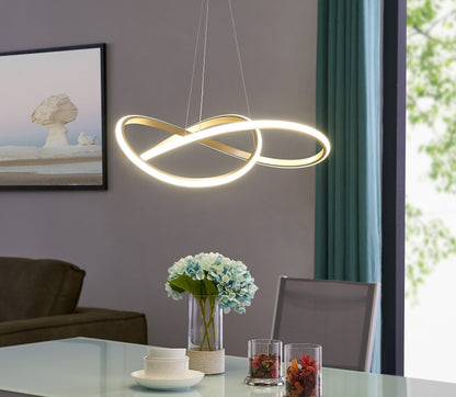 Edinburgh LED Chandelier Gold