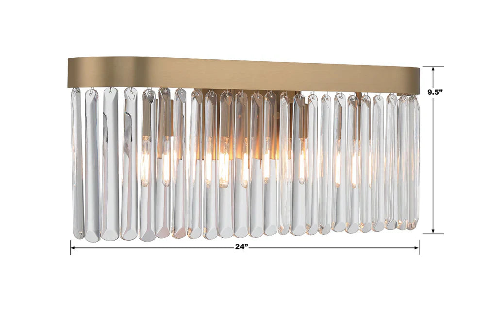 Elemory 4 Light Wall Sconce