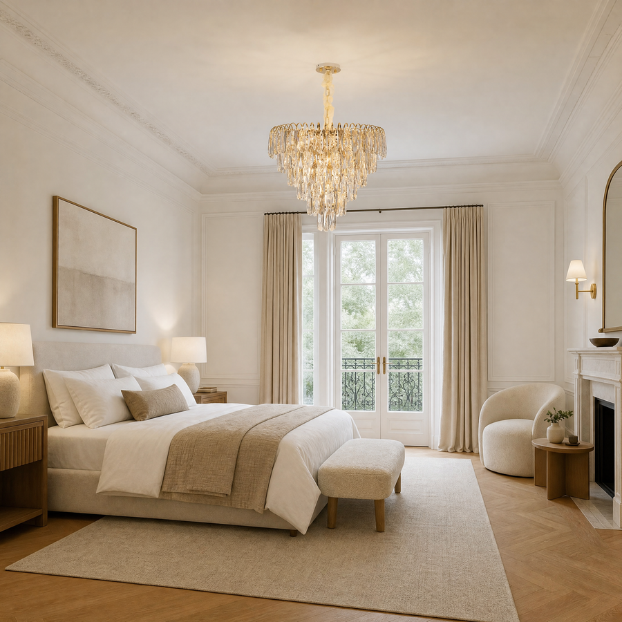 Eterea Crystal Rectangular Chandelier
