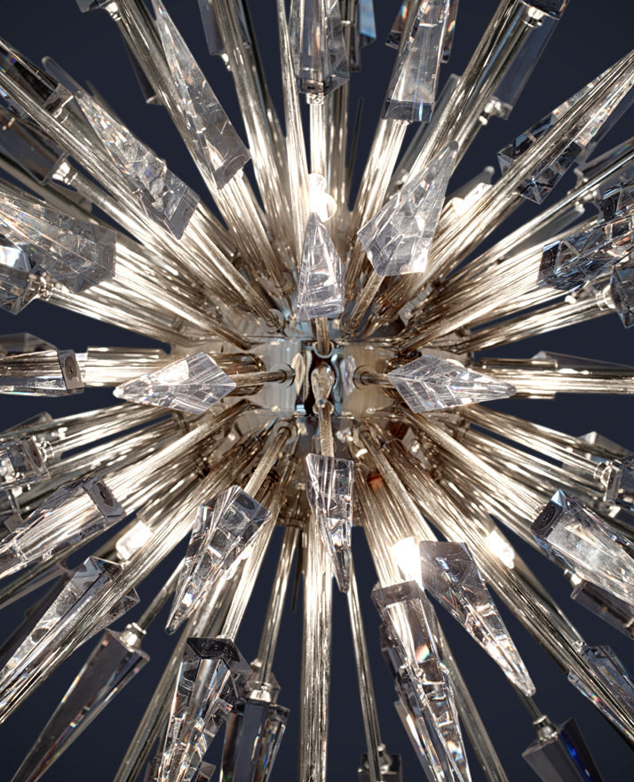 Luxury Explosion 18 Light Crystal Modern Chandelier