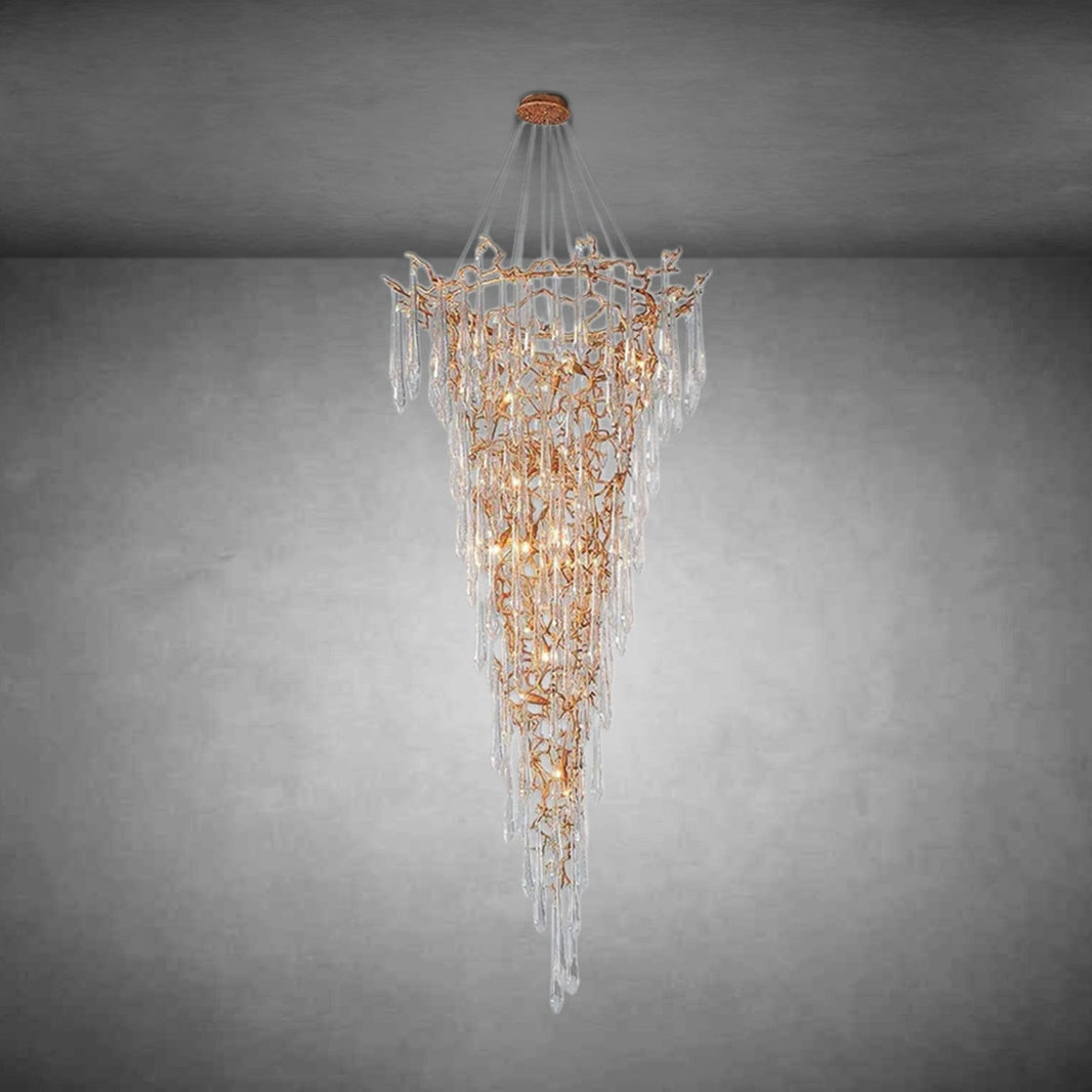 Flavian Branch Crystal Chandelier