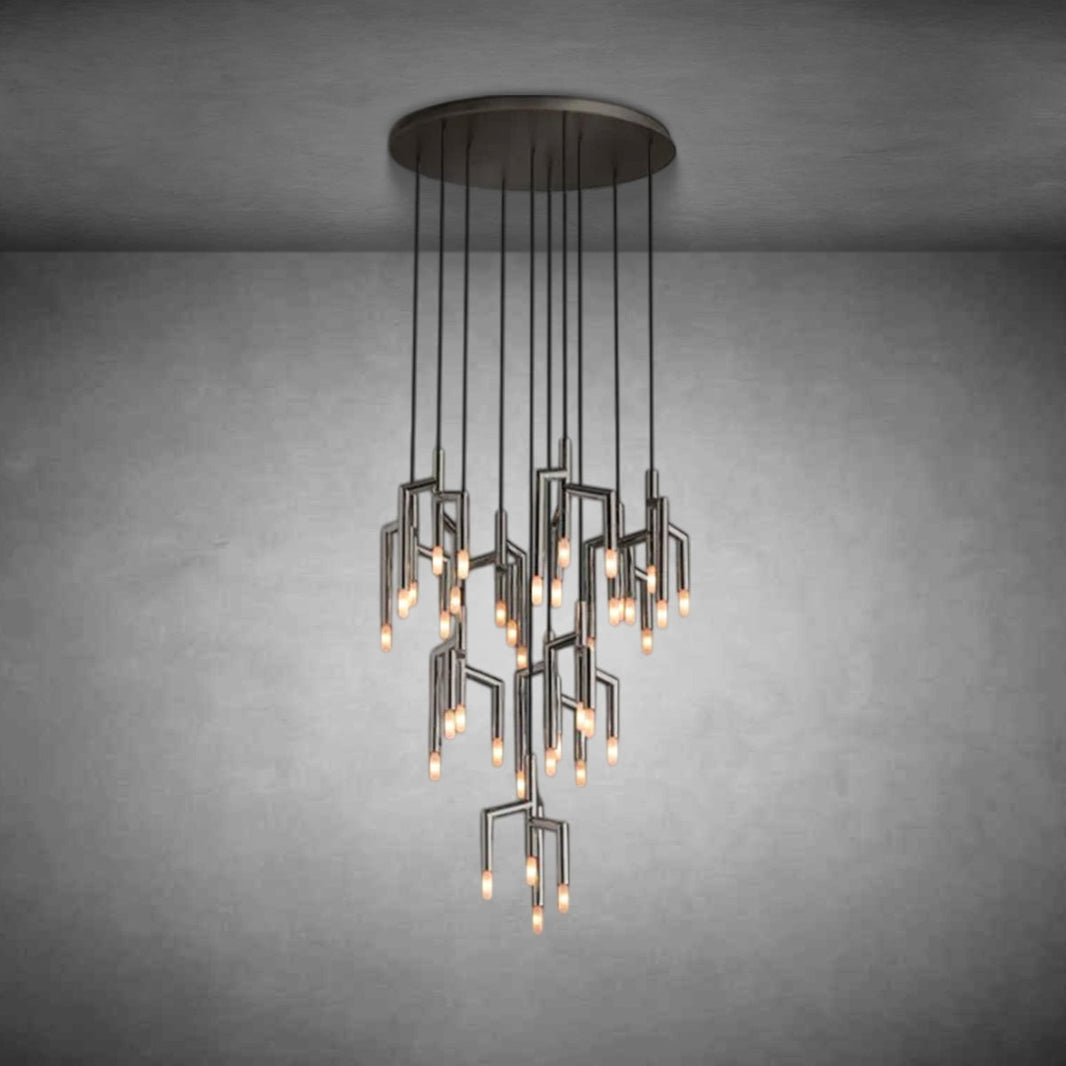 Flora 10 Light Cirular Chandelier