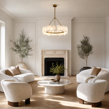 Foglia Flower Pedal Chandelier