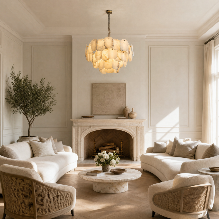 Foglia Leaf Tier Chandelier