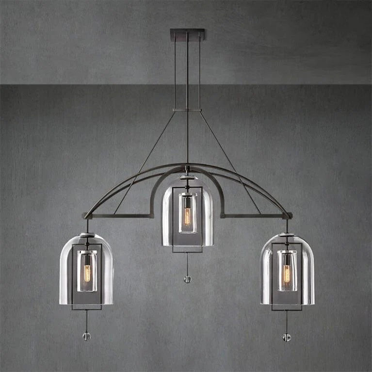 HA Fulcrum Linear Chandelier 61" 3-Lights