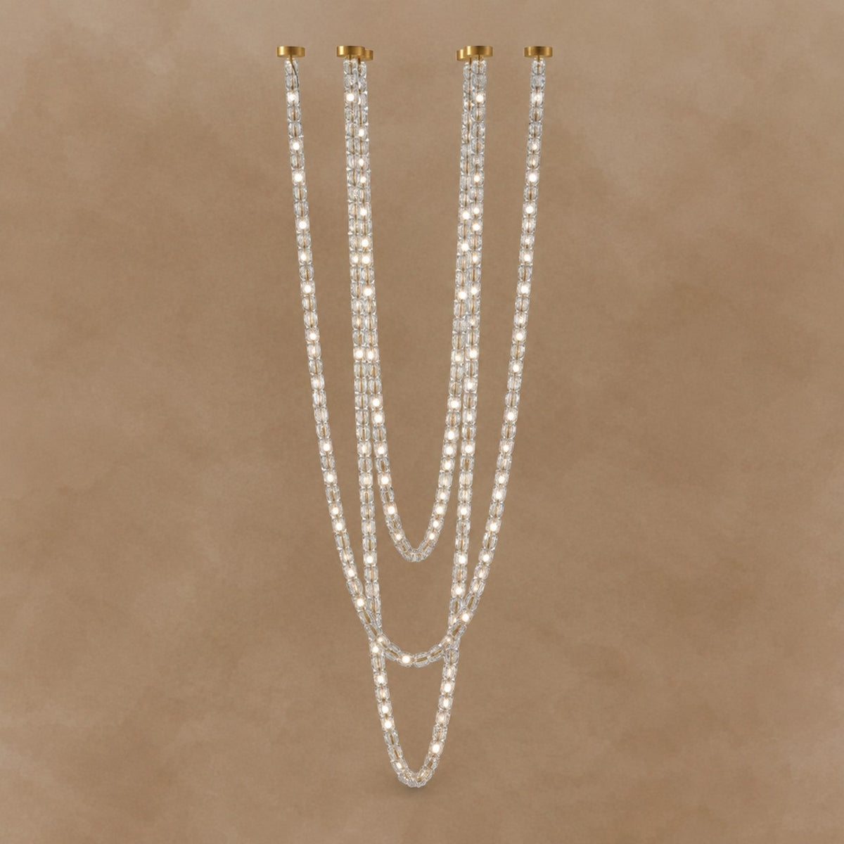 Gabriel Cascade LED Chandelier 47.2" 59"