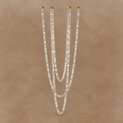 Gabriel Cascade LED Chandelier 47.2" 59"